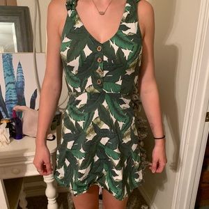 Palm tree dress
